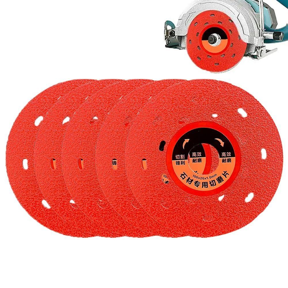 Steel Rock Slab Grinding Disc 100/115mm Diameter Polishing Cutting Blade Cutter Cutting Wheel Circular Cutting Disk for Crystals