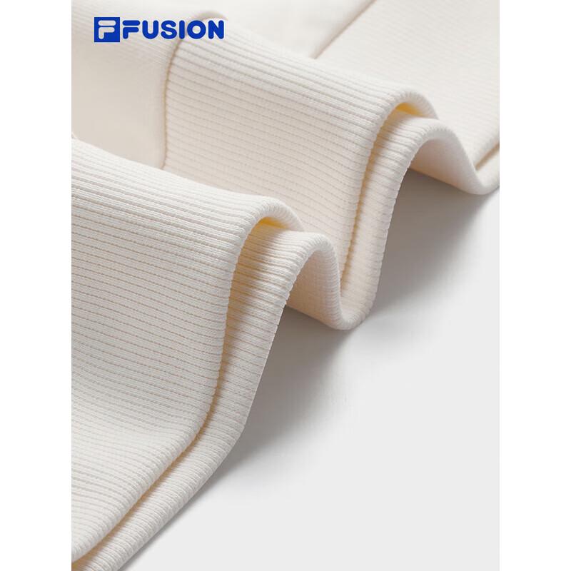 FILA FUSION Unisex Pure Cotton Hooded Sweatshirt