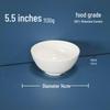 Zhi Shi White A5 Melamine Commercial Bowls (10-Pack)