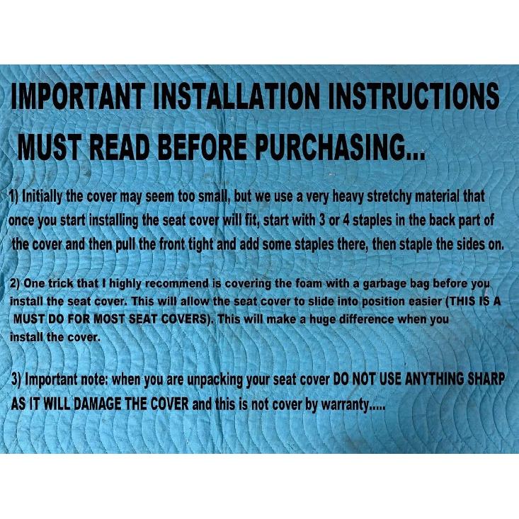 New Replacement seat cover fits Arctic Cat 4X4 2X4 1996-2005 250 300 400 454 500 Bearcat TRV 342