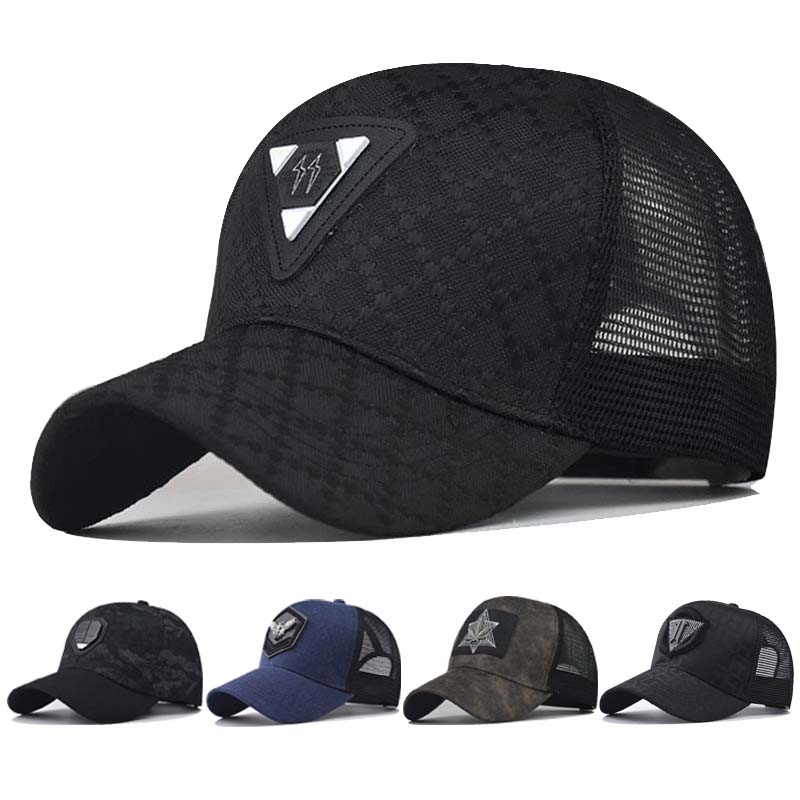 Personality Letter New Design Retro Mesh Baseball Cap for Men Women Autumn Summer Snapback Hat High Top Network Sun Hats Gorras