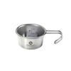 Measurable Mug Camping Plates and Bowls Set Titanium Camping Accessories Cookware Sets Foldable Camping Bowl with Handle