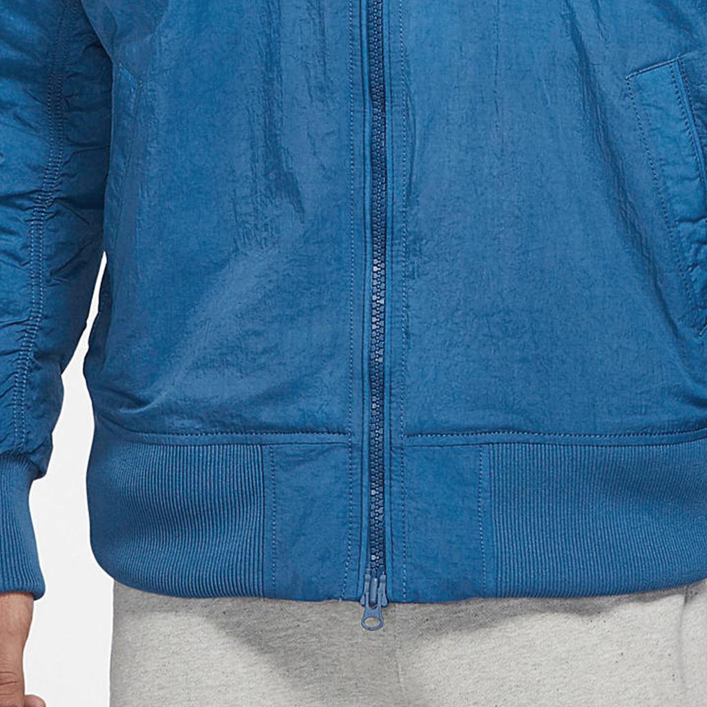 Nike Daisy Casual Embroidered Cotton Jacket Men Jacket Blue DM5019-407