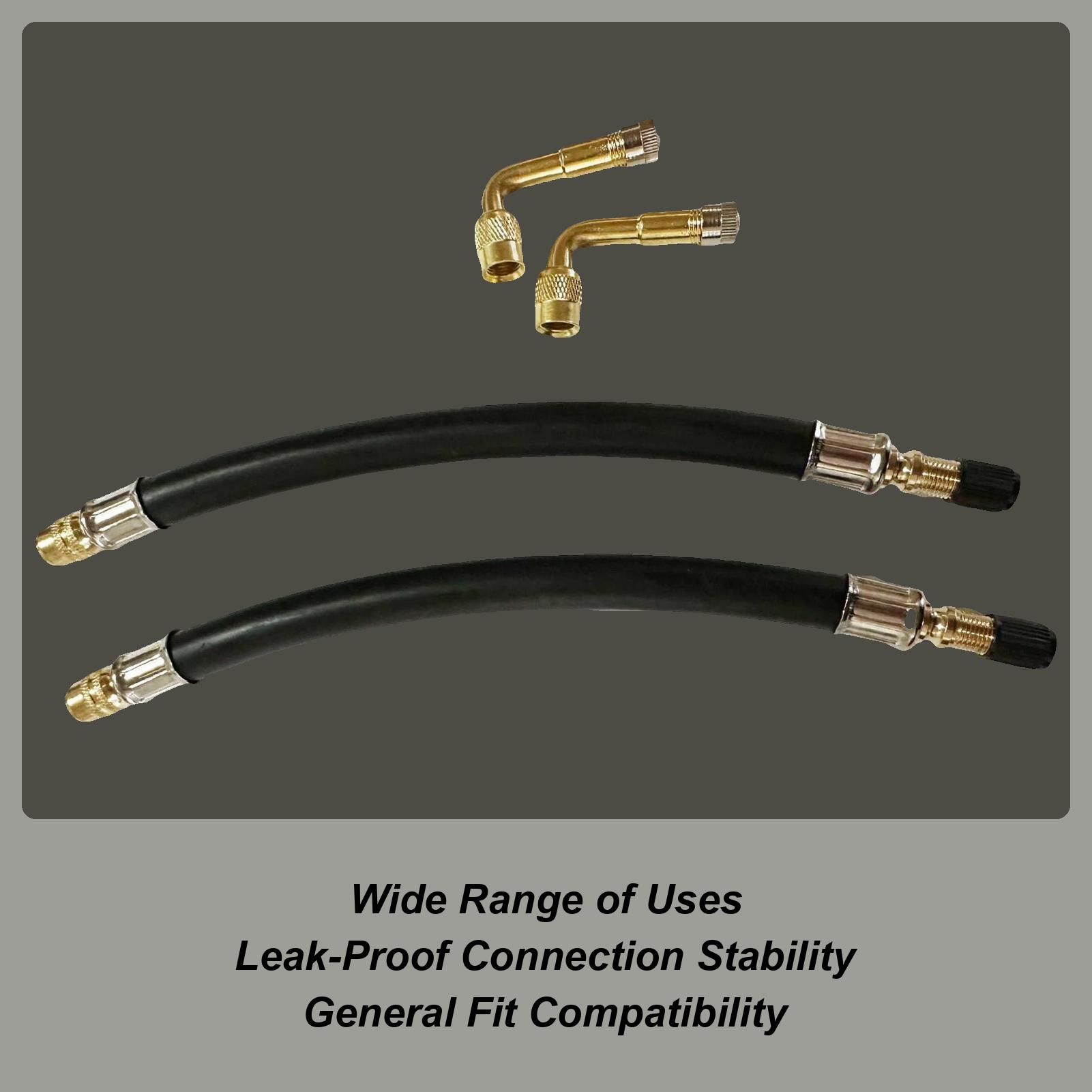 Удлинитель ниппеля шины Быстронадувной Портативный адаптер Шланг-удлинитель для накачки шин автомобиля Велосипед Скутер Мотоцикл CHINA