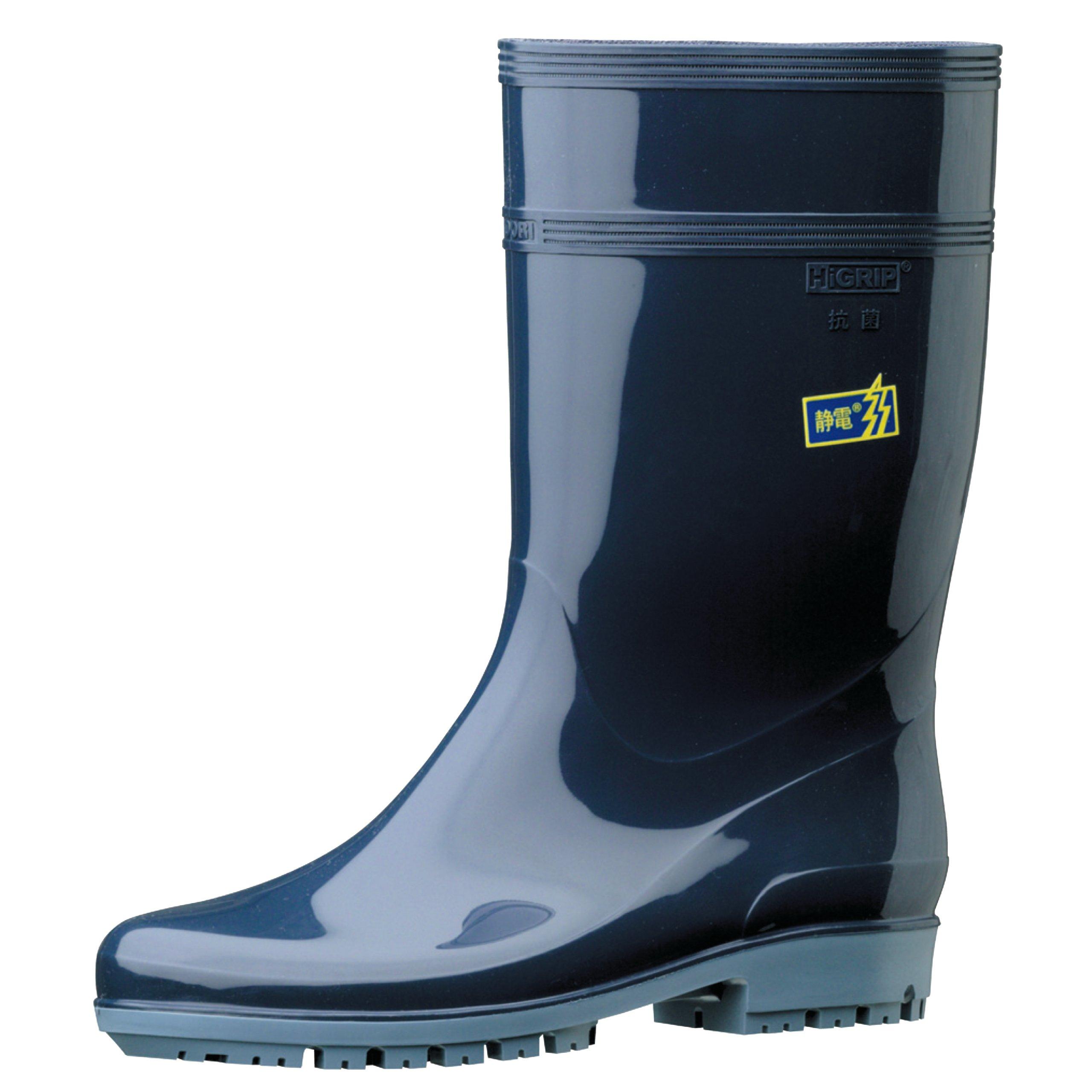 

Unisex boots HG2000N Super Electrostatic Dark Blue [Midori Anzen] [High Grip] 25.5cm темно-синий