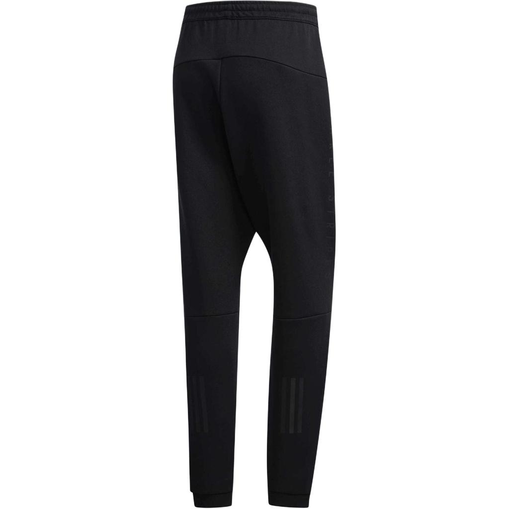 Adidas Comfortable Stylish Sweat-Wicking Knitted Sports Pants Men Bottoms Black DV0967