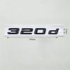 3D ABS Chrome Black Logo 320d 330d Emblem Letter Sticker Car Rear Trunk Badge for BMW E46 E92 E90 E91 F30 GT F34 F31 Accessories