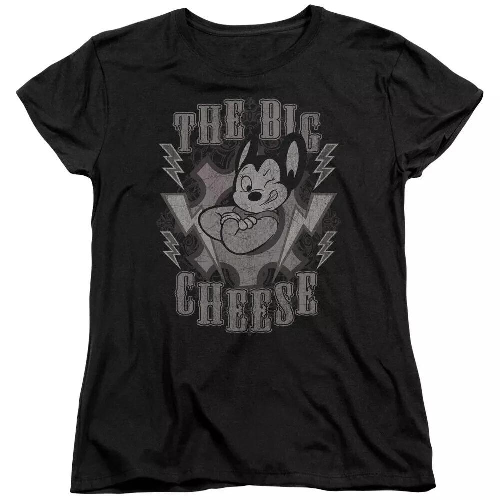 Mighty Mouse  The Big Cheese  Women s T-Shirt XL