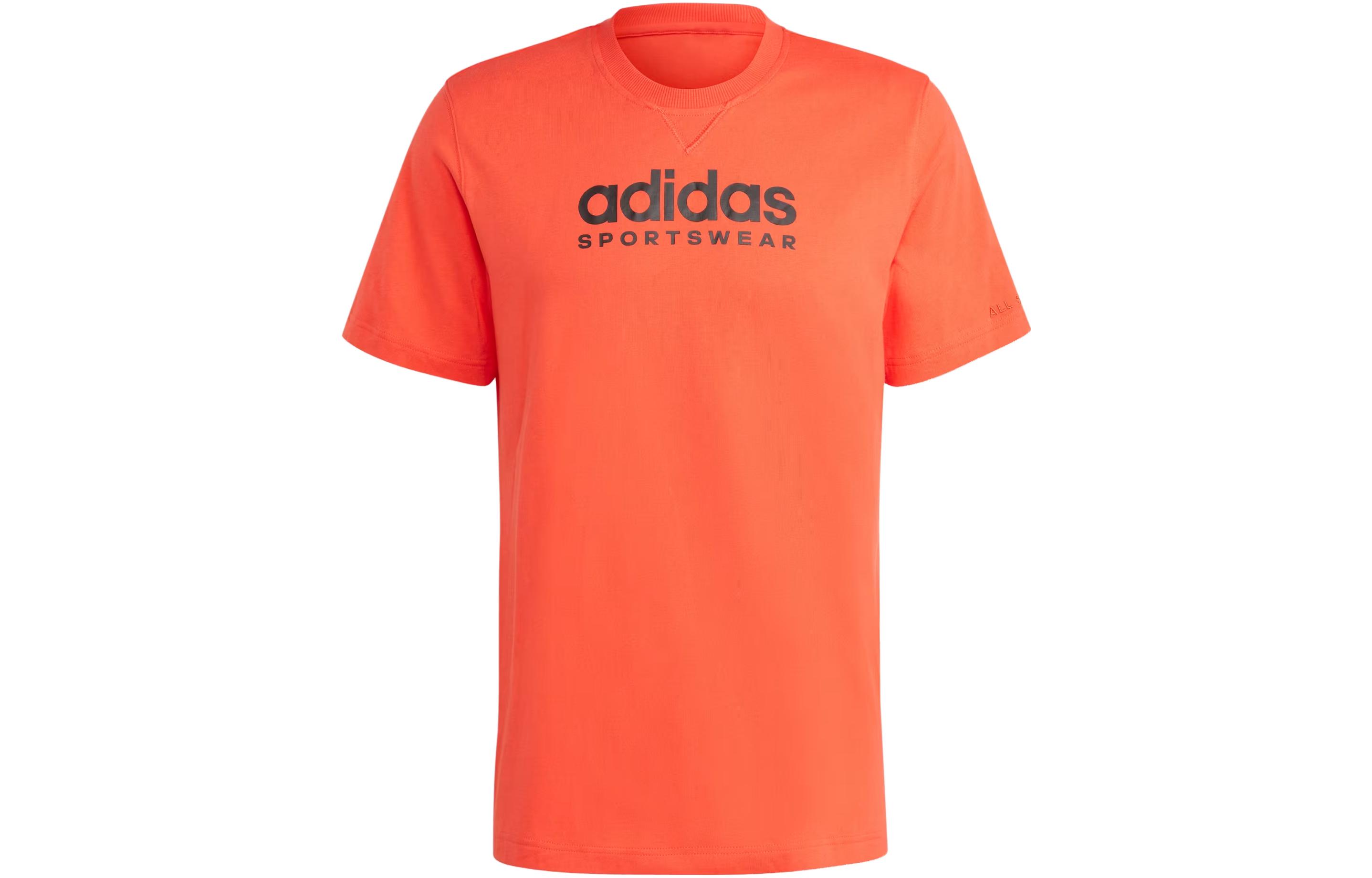Adidas All Szn Graphic Tee T Shirt Men s Orange IJ9436 S