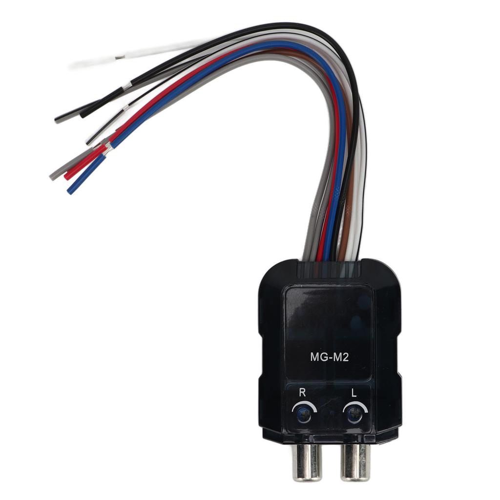Car Audio Converter High To Low 2 Channel Line Output Stereo Convertor for All Massive Audio