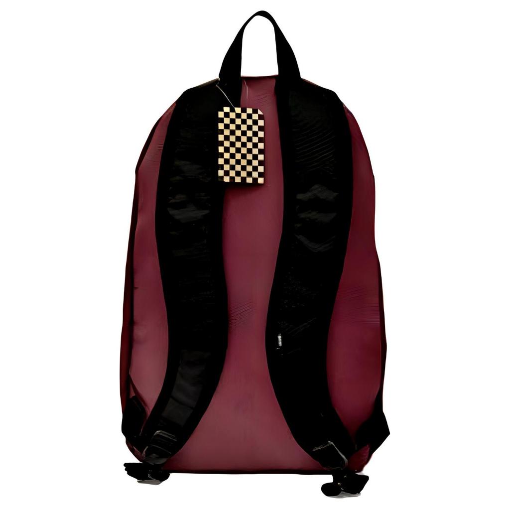 Vans Wall Motivate Fashion Casual Zipper Backpack Unisex backpack Red VN0A4B28SQ3