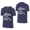 Rock And Stone  Grey Casual Reversible Tshirt Urban Light Mature Durable Cotton Tee