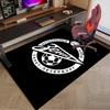 Football Club Emblem Printed Area Rug for Office, Chair Rug, Decorative Carpet Floor Mat, Large Size Fan gifts Christmas gifts