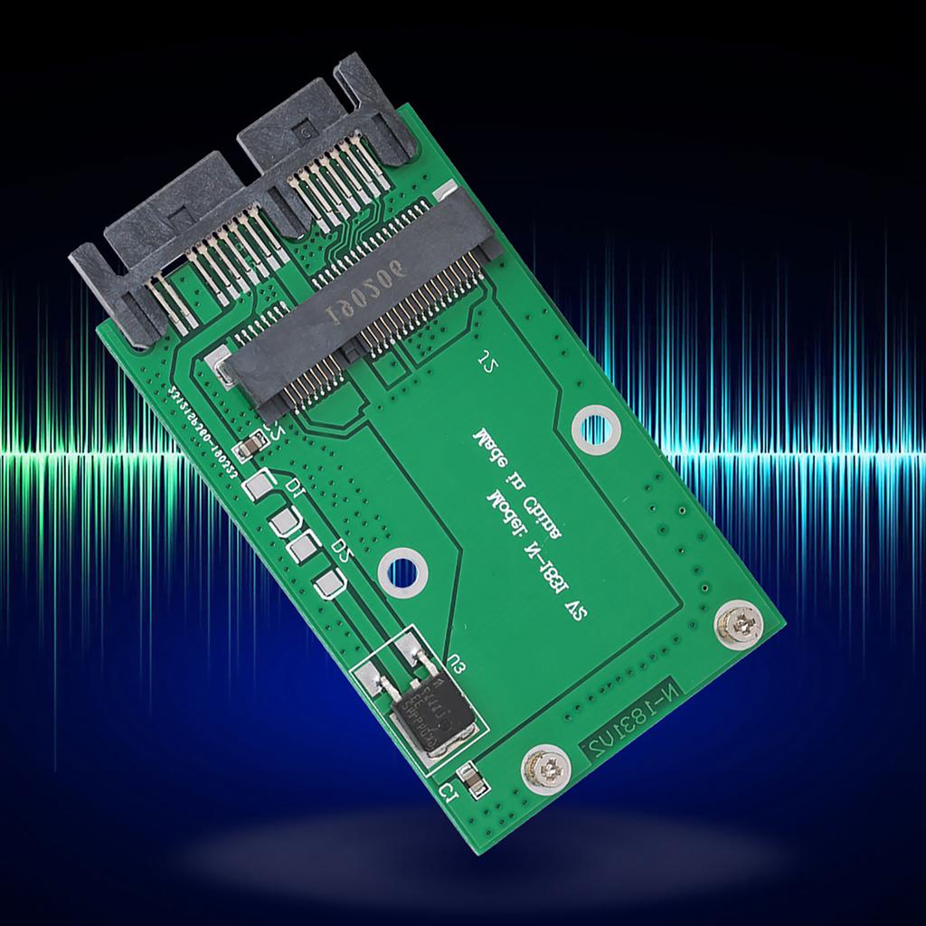 Mini MSATA Card To 1.8in Micro SATA Interface Adapter Converter Card Disc