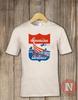 Hawaiian Airlines T-Shirt klassisches Luftfahrt-T-Shirt 1950er Jahre