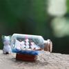 Top Sale Best Choice Decoration In Glass Wishing Bottle Micro Landscape Gifts Trumpet Drift Bottle