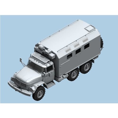 ICM 1/35 Soviet ZiL-131 KShM Command Vehicle Plastic Model
