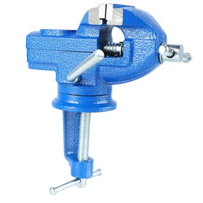 Morsa da banco per impieghi gravosi 50 mm ganascia elevata durezza rotazione a 360 gradi morsa da tavolo universale morsetto