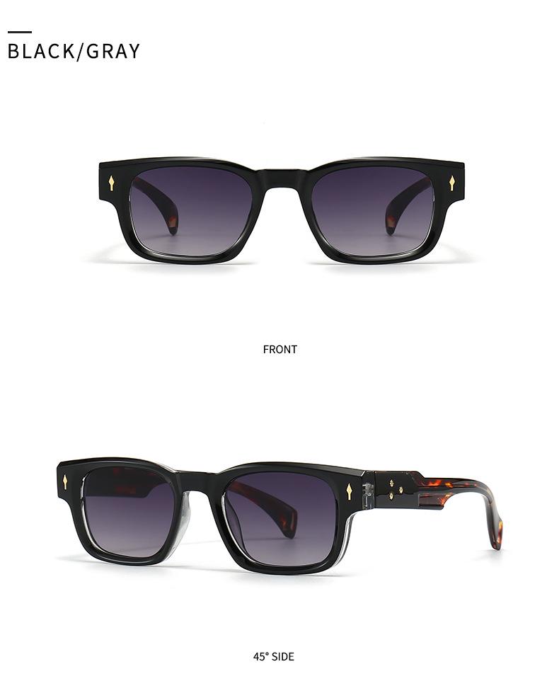 Modern Retro Artistic Anti-Blue Light Sunglasses - European & American Street Style