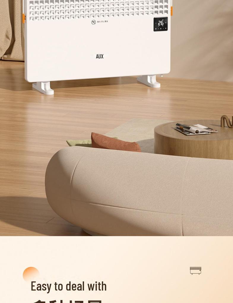 Oaks NDL220-B81 Energy-Saving Vertical Convection Heater for Whole House or Bedroom