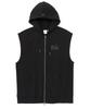Kulte Palm Tree Hood Vest Black
