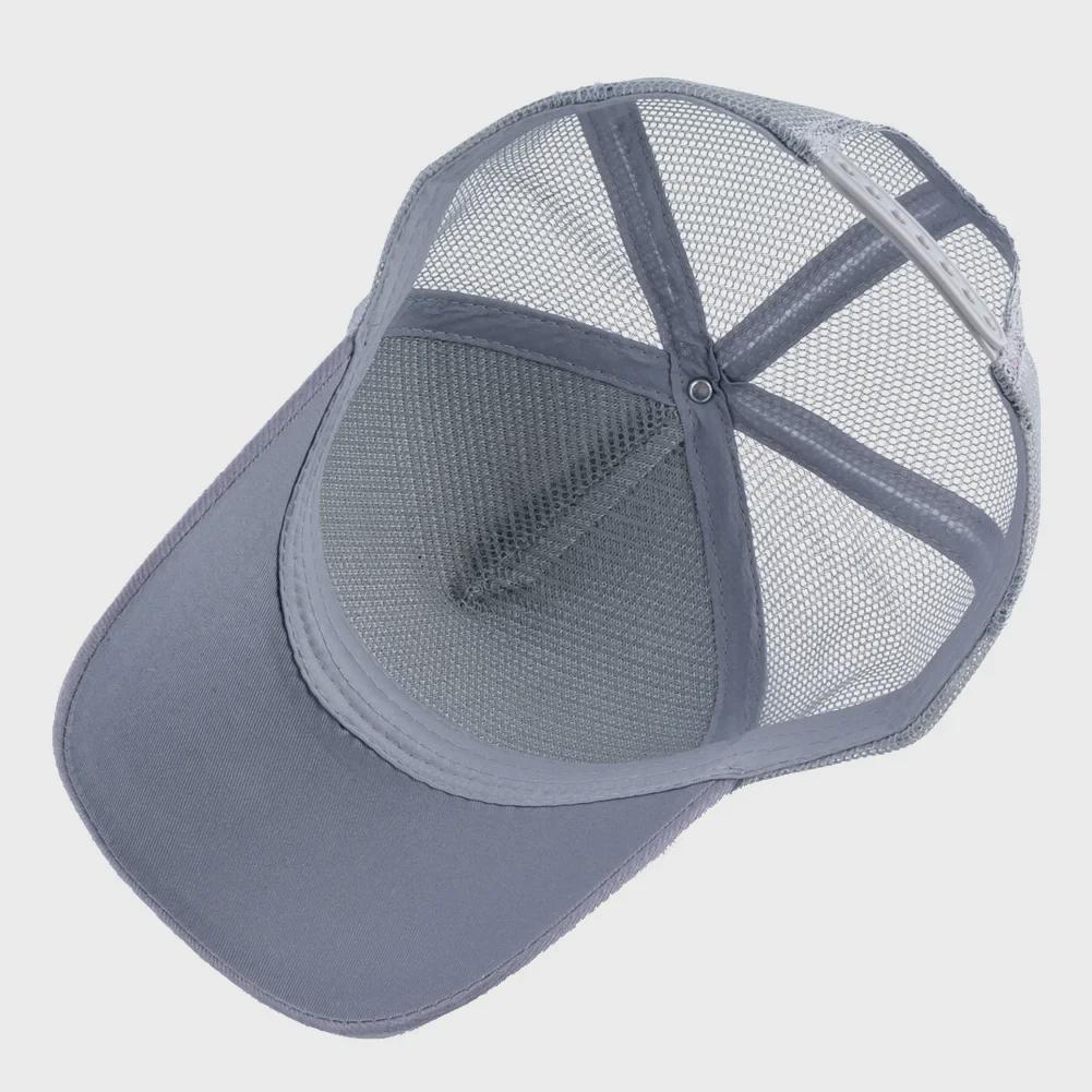 European & American Retro Cotton Embroidered Animal Mesh Baseball Cap