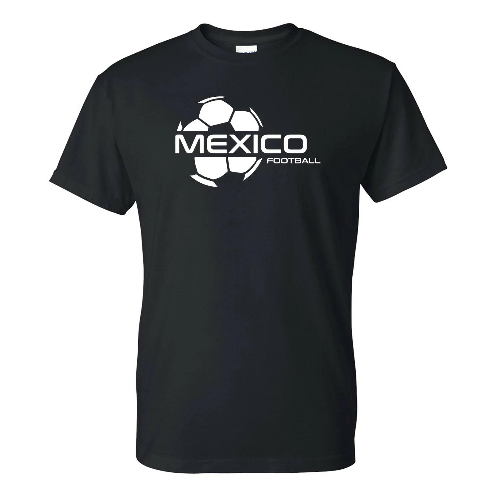 Mexico Football Strike - Soccer Sports Short Sleeve T-Shirt - Black L