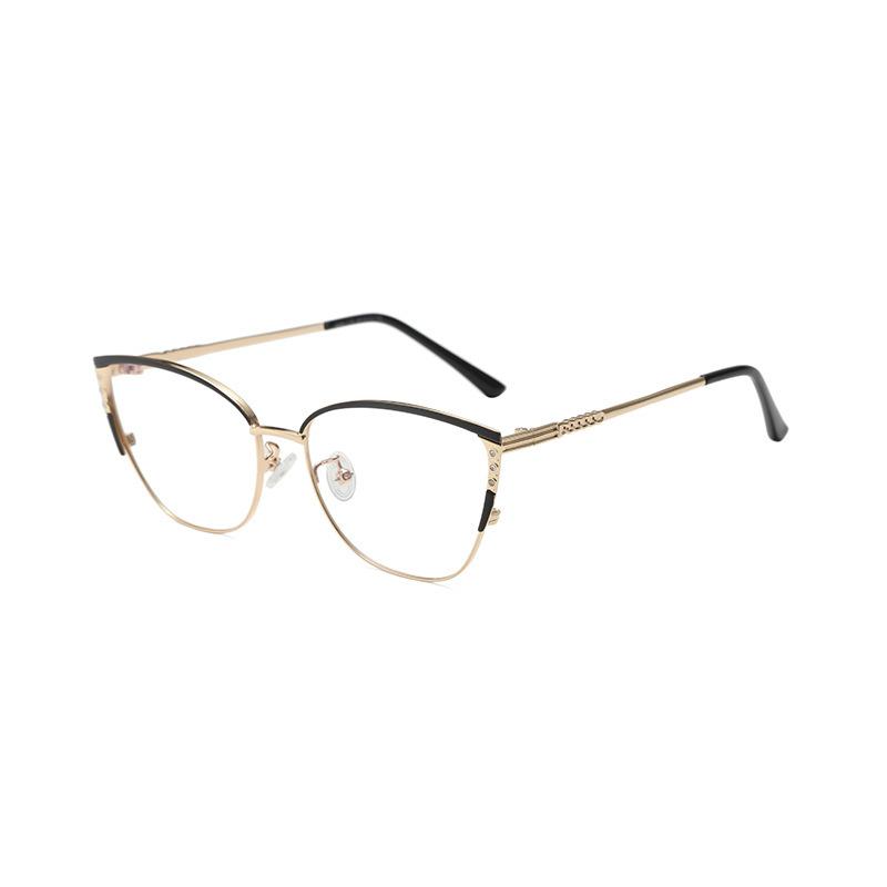 

Женские очки «кошачий глаз» Дизайнерские Модные Металлические Очки с Защитой от Синего Света Очки для Блокировки Синего Света Компьютерные Оптические Очки