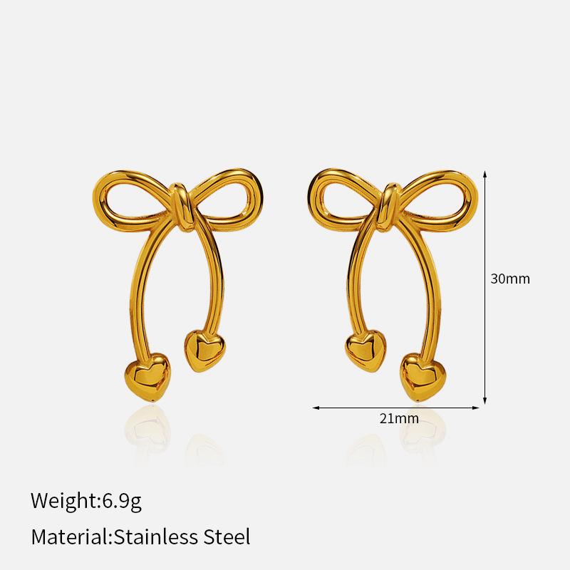 Europe United States Hot New Luxury High-End Stainless Steel Geometric Shape Earrings Multi-Style Fashion Hoop Earings