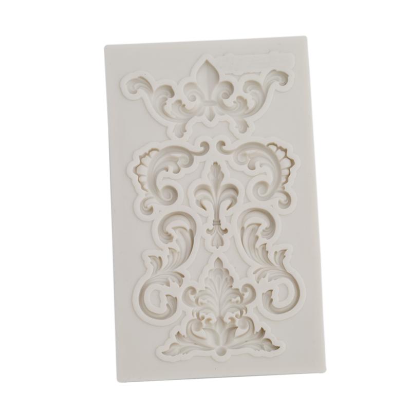 1PC Fondant Cake Silicone Mold Featured Pattern Shape Cookie Pastry Mold Candy Chocolate Mold Cake Decoration Baking Tools
