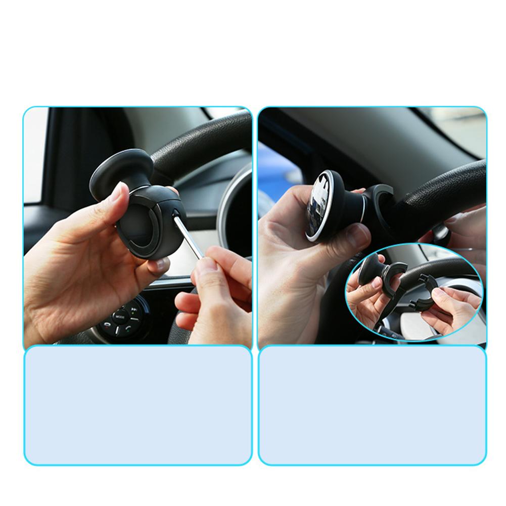 Comfortable Grip Steering Wheel Assist Ball Fits For Cars Trucks and Boats