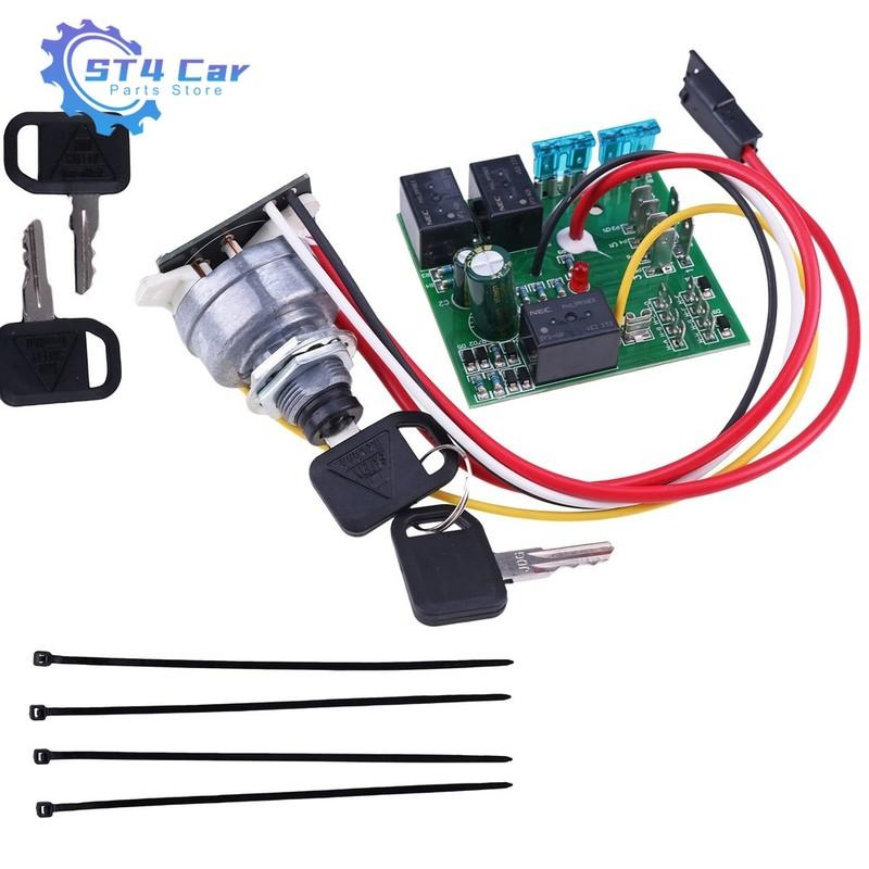 AM132500 Ignition Module Key Switch Fits for John Deere LX255 LX266 LX277 LX279 LX280 LX288 LX289 GX255 TCA24616