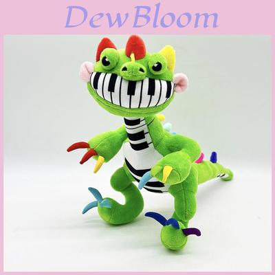 Poppy Playtime Pianosaurus Plush Toy With Short Pile Fabric For Kids Playroom Decor