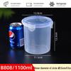 ZISIZ Transparent Food Storage Box