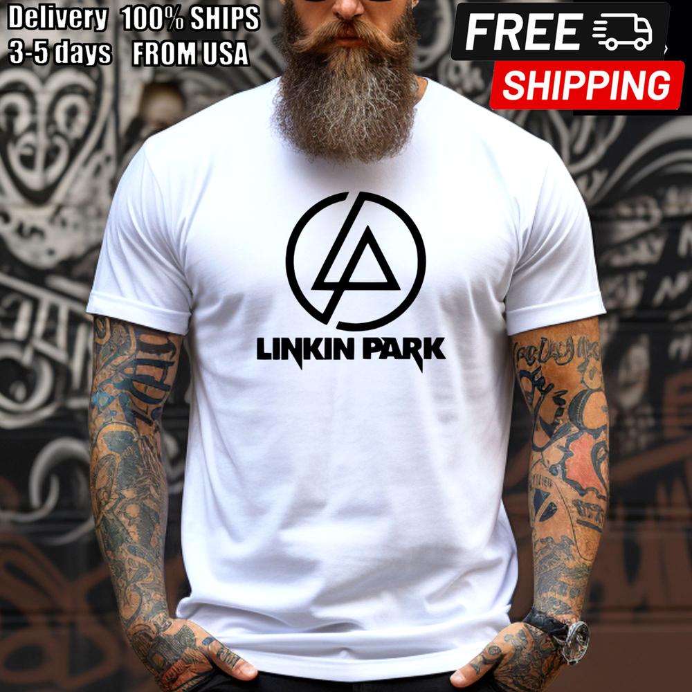 Linkin Park Metal Rock Band Tee Unisex Heavy Cotton Quality T-shirt S3XL S