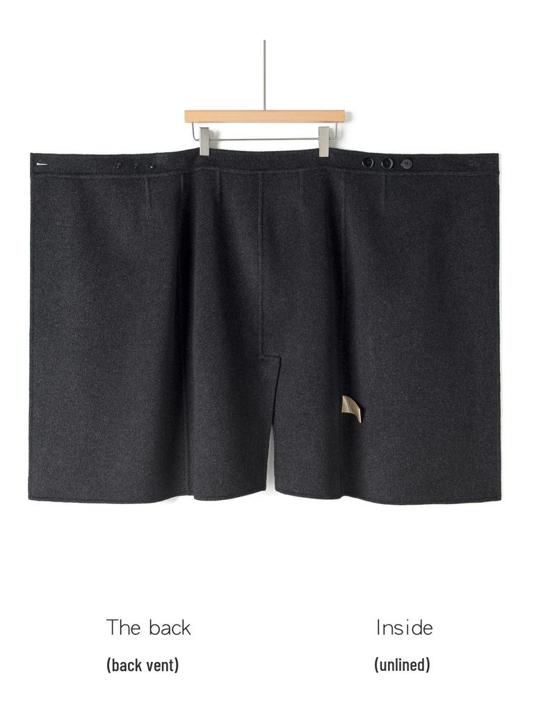 Podzim/Zima 100% Vlna Středně Dlouhá Flanelová Pouzdrová Sukně