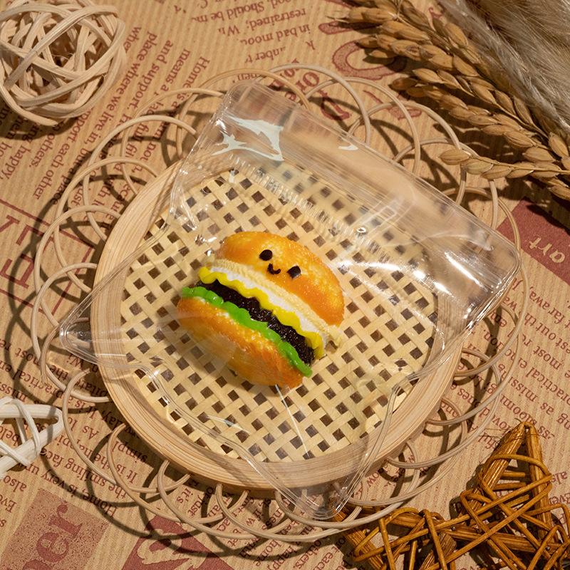 Silicone Simulated Food Squishy Slow-rebound Kids Toys, Handmade Ornaments for Street Stalls, Squeeze Stress Relievers