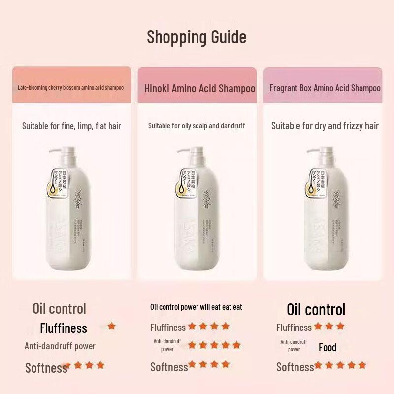 ASAKA Botanical Amino Acid Hair and Body Care Family Set