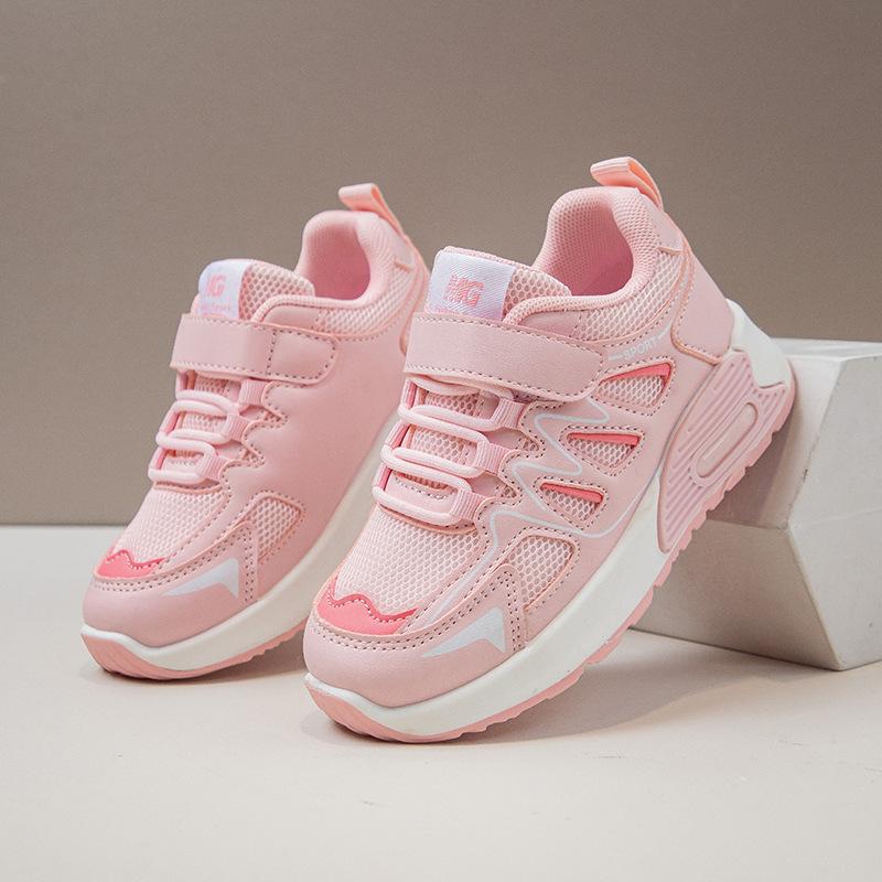 Meisjes Chunky Sneakers Zachte Zool Antislip Ademende Sportschoenen Voor Lente Herfst Studenten Casual Hardloopschoenen