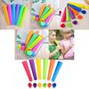 Durable Silicone Push Up Ice Cream And Yogurt Jelly Lolly Maker For Kids And Adults