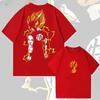 Japanese Animation Dragon Ball Wukong Tide Short-sleeved T-shirt Men's and Women's Summer Tide Brand Loose Summer Top