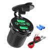 Car Charger Dual USB Outlets Fast Charging 45W PD QC3.0 Auto