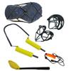 Ice Fishing Safety Kits Outdoor Retractable Ice Safety Spikes Whistles Ice Spoon Ice Grippers Light Weight Ice Picks