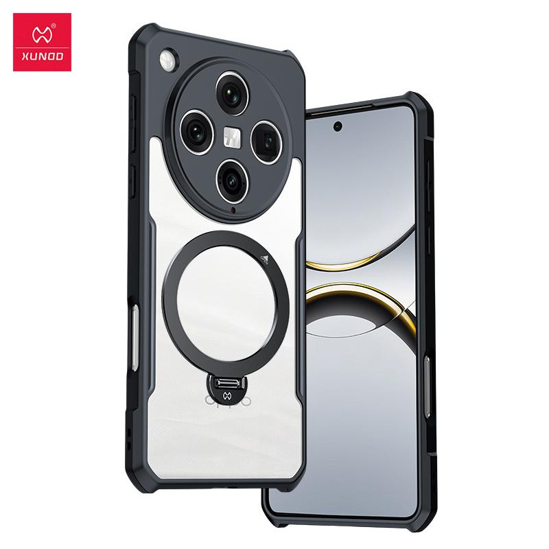 For Oppo Find X8 Ultra Case Xundd Casing Luxury Phone Cover With Rotatable Magnetic Holder Stand