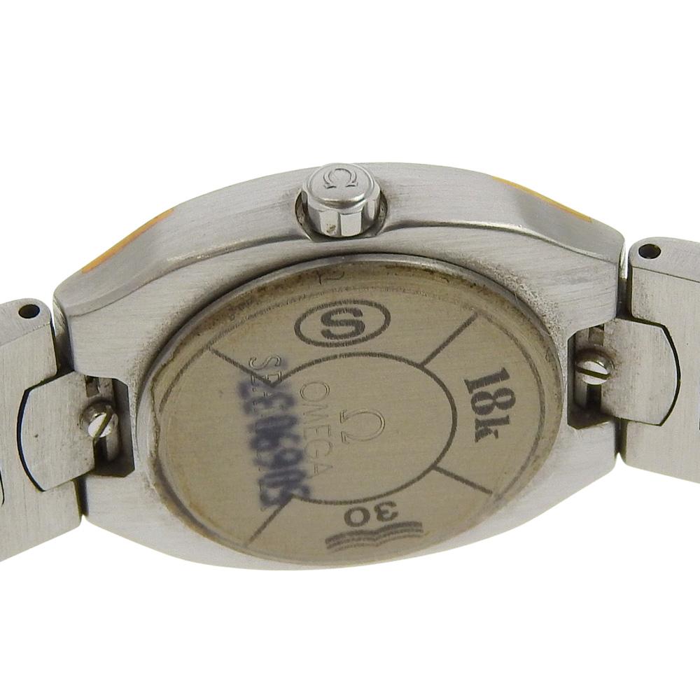 OMEGA Seamaster Watches Polaris cal.1460 gold/Silver goldDial Stainless Steel/YG Quartz Analog display Women Used