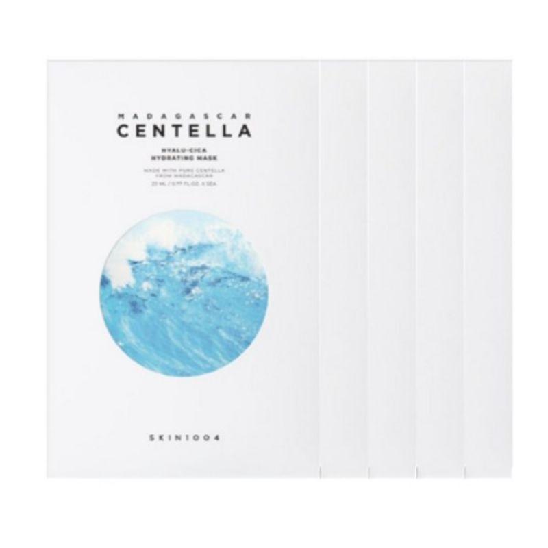 SKIN1004 Madagascar Centella Hyalu-Cica Hydrating Mask Deep Moisture Soothing Sheet Mask 23ml x5