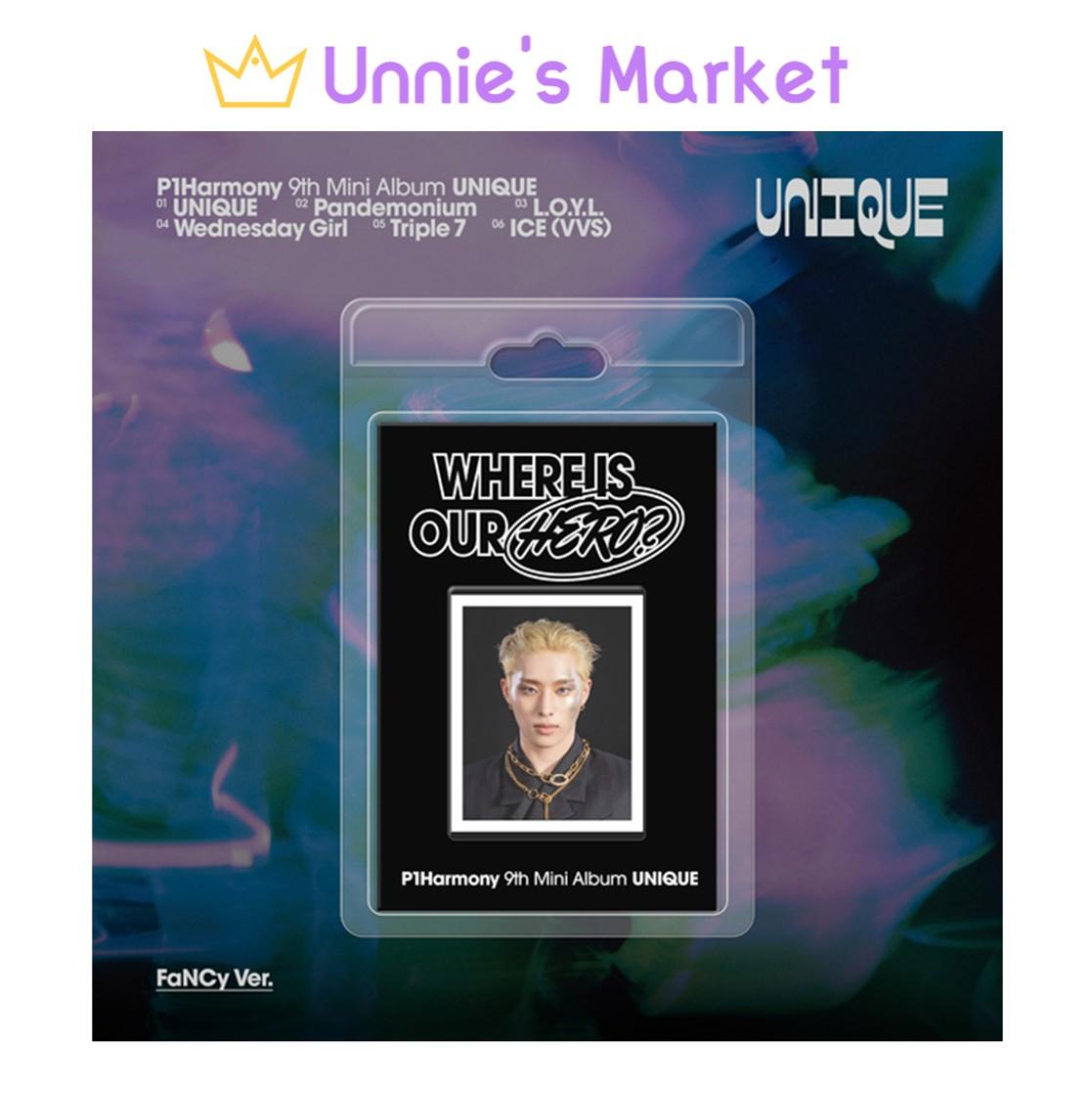 P1Harmony [UNIQUE] 9-й мини-альбом (FaNCy-версия.) + Бесплатный подарок Random ver. 1EA