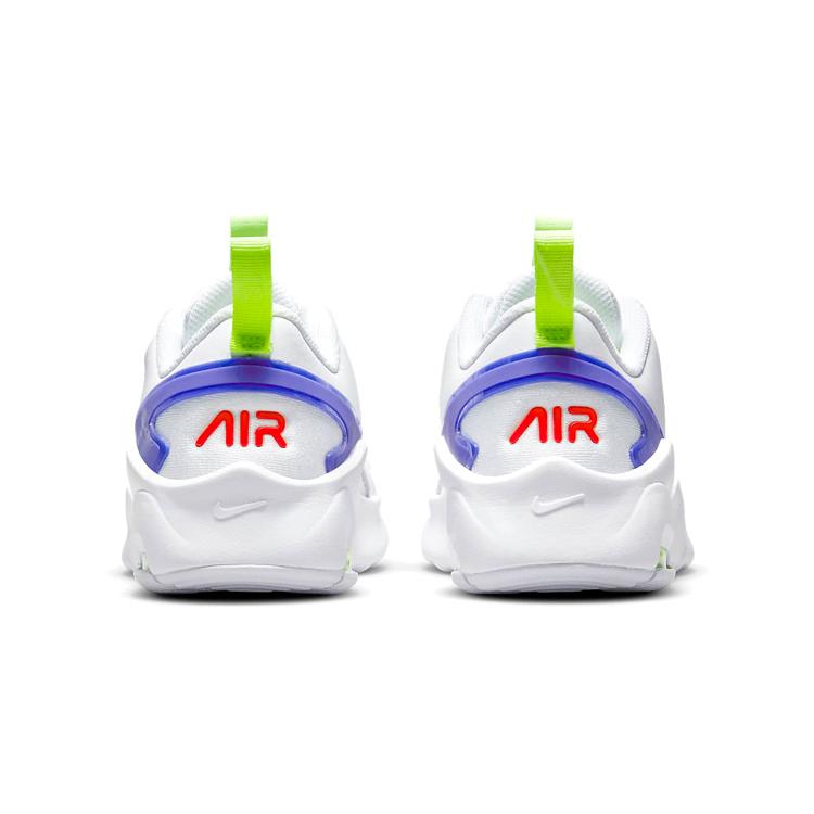 Nike Air Max Bolt Cushioning Abrasion Resistant Breathable Low top Kids Lifestyle Shoes White Blue Green CW1627-103