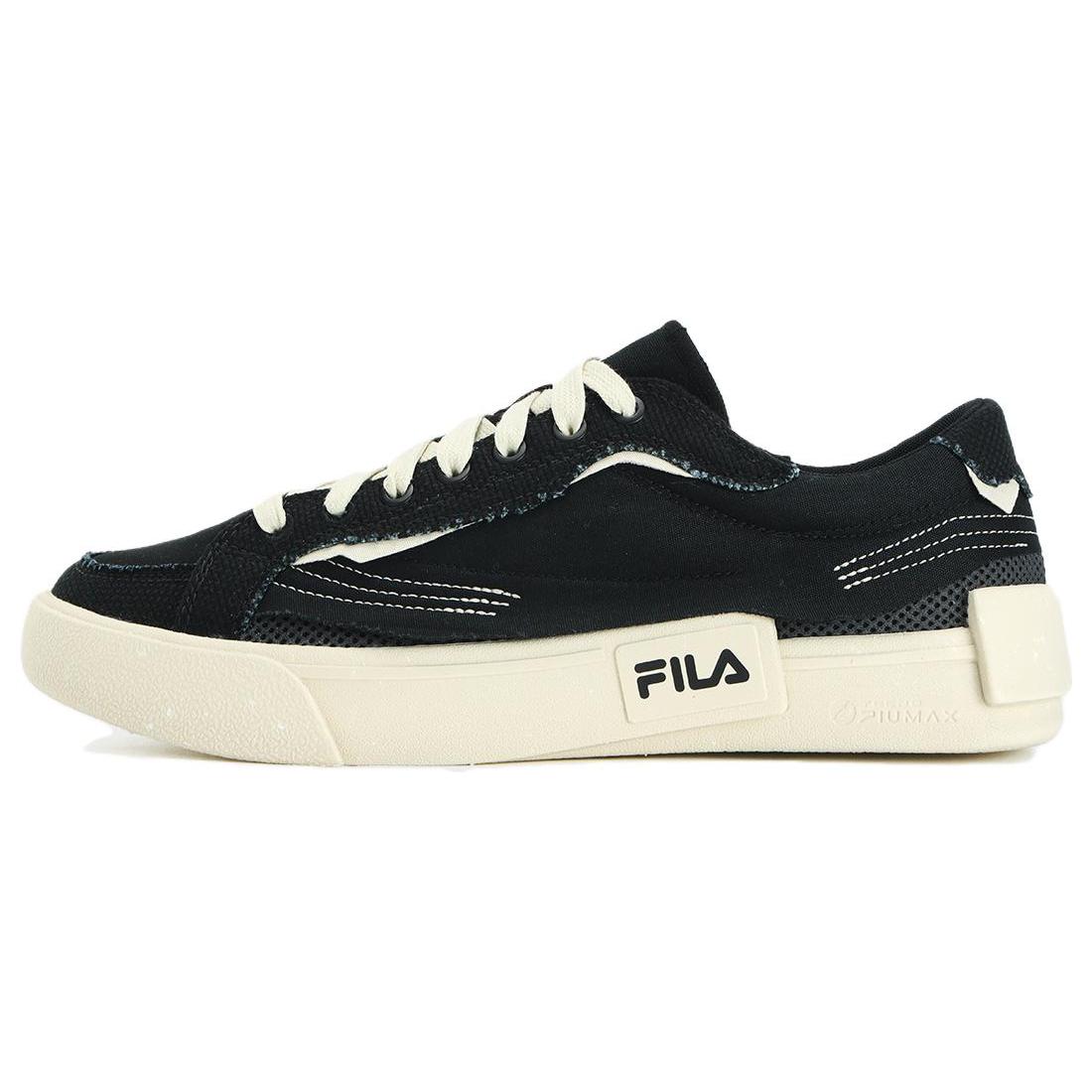 

New FILA POP Low Top Canvas Shoes Men s Black White T12M332103FBA