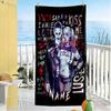 Warnermedia Customize Your Name Beach Towel Super Soft & Absorbent